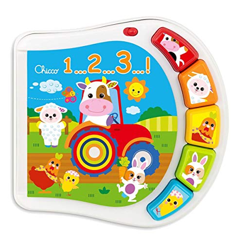 Chicco Farbbuch Tiere und Zahlen Spielzeug 4 von 5
