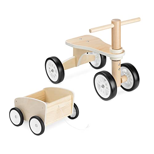 Navaris Lauflernrad Holz mit Anhänger Rutscher 43,99 €